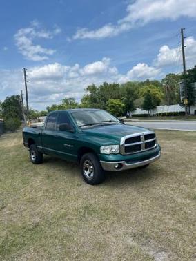 Green 2003 Dodge Ram 1500 SLT Quad Cab