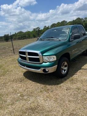 Green 2003 Dodge Ram 1500 SLT Quad Cab