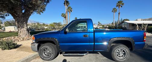 Blue 2004 GMC Sierra 1500 W/T