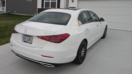 White 2023 Mercedes-Benz C-Class C 300 4MATIC