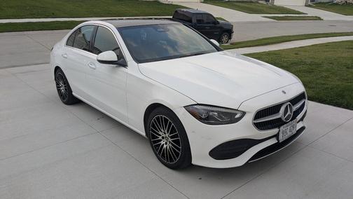 White 2023 Mercedes-Benz C-Class C 300 4MATIC