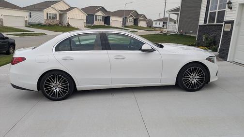 White 2023 Mercedes-Benz C-Class C 300 4MATIC