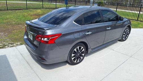 Gray 2019 Nissan Sentra SR