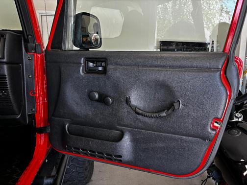 Orange 2005 Jeep Wrangler Unlimited Rubicon