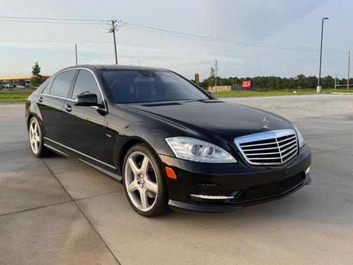 Black 2012 Mercedes-Benz S-Class S 550