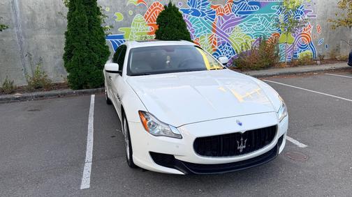 White 2014 Maserati Quattroporte S Q4