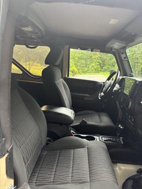 Beige 2011 Jeep Wrangler Sport