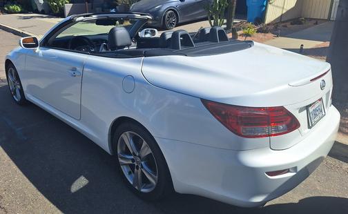 White 2012 Lexus IS 250C Base