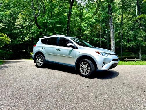 Silver 2016 Toyota RAV4 Hybrid Limited