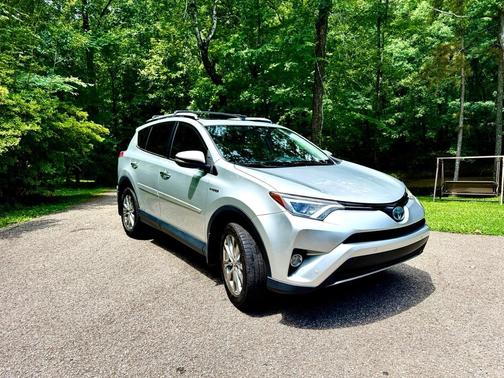 Silver 2016 Toyota RAV4 Hybrid Limited
