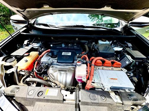 Silver 2016 Toyota RAV4 Hybrid Limited