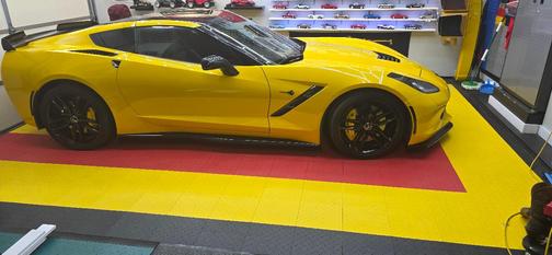 Yellow 2015 Chevrolet Corvette Stingray Z51