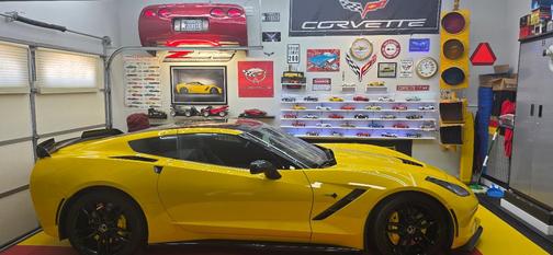 Yellow 2015 Chevrolet Corvette Stingray Z51