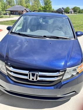 Blue 2016 Honda Odyssey EX-L
