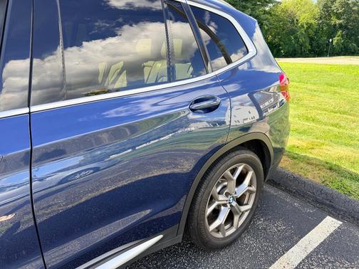 Blue 2021 BMW X3 xDrive30i