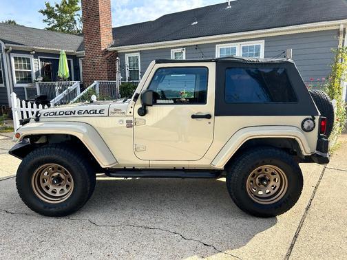 Beige 2012 Jeep Wrangler Sport
