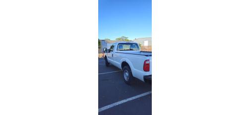 White 2013 Ford F-250 XL