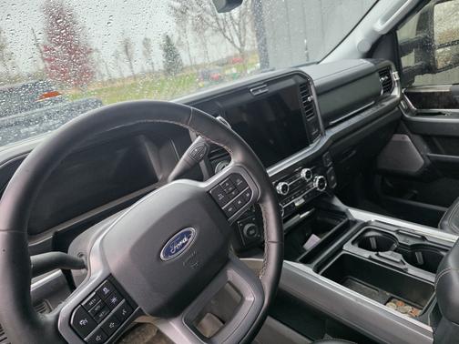 Gray 2025 Ford F-450 Lariat