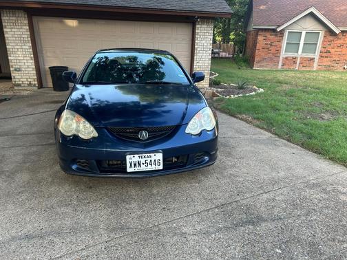 Blue 2002 Acura RSX Base