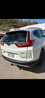 White 2017 Honda CR-V Touring