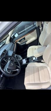 White 2017 Honda CR-V Touring