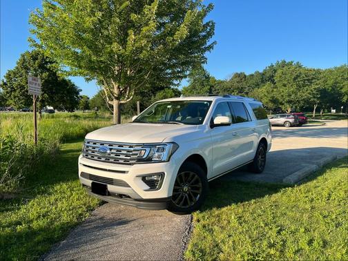 White 2019 Ford Expedition Max Limited