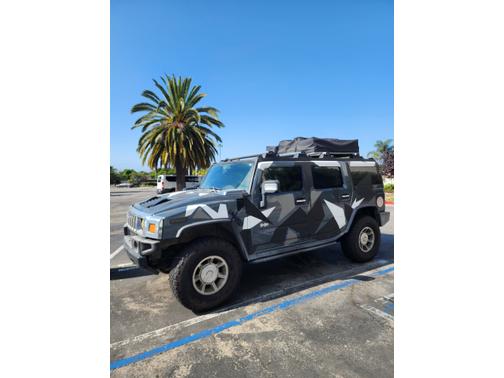 Blue 2006 Hummer H2 Base