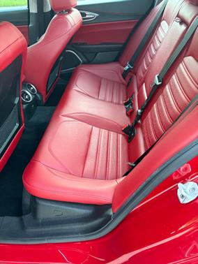 Red 2017 Alfa Romeo Giulia Ti