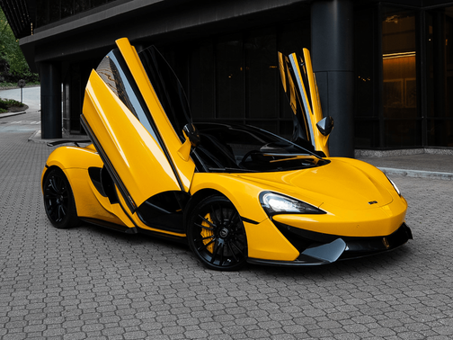 Yellow 2017 McLaren 570S Base