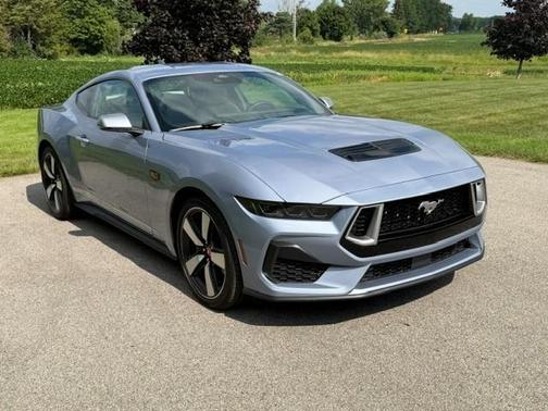 Blue 2025 Ford Mustang GT Premium