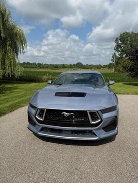 Blue 2025 Ford Mustang GT Premium