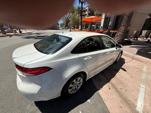 White 2020 Toyota Corolla LE