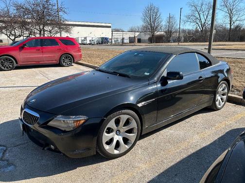 Black 2006 BMW 650 i