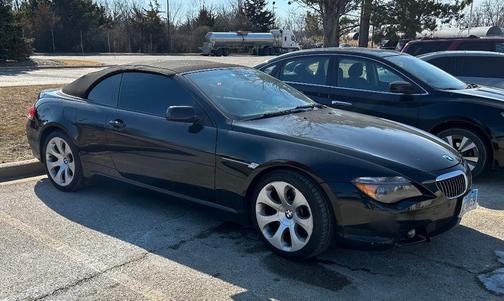 Black 2006 BMW 650 i