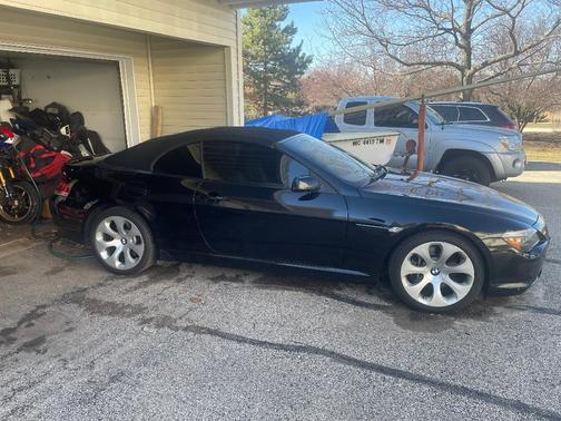 Black 2006 BMW 650 i