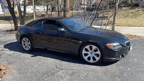 Black 2006 BMW 650 i