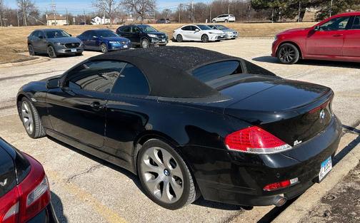 Black 2006 BMW 650 i