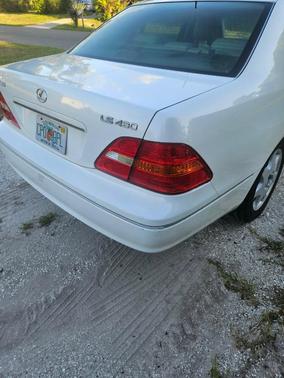 White 2003 Lexus LS 430 Base