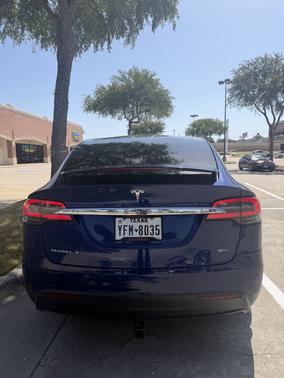 Blue 2016 Tesla Model X 90D
