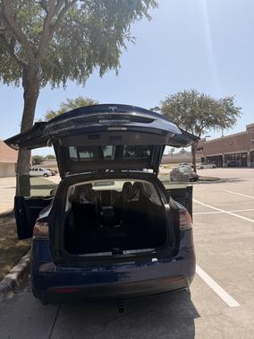 Blue 2016 Tesla Model X 90D