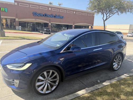 Blue 2016 Tesla Model X 90D