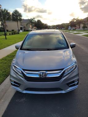Silver 2019 Honda Odyssey Elite