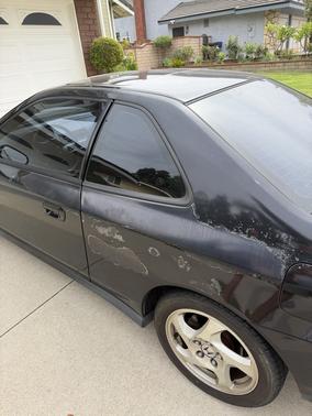 Black 2001 Honda Prelude Base