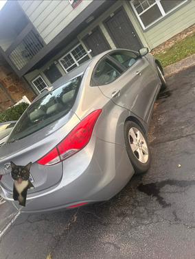 Silver 2013 Hyundai ELANTRA GLS