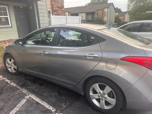 Silver 2013 Hyundai ELANTRA GLS