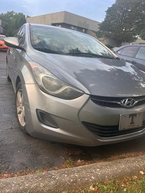 Silver 2013 Hyundai ELANTRA GLS