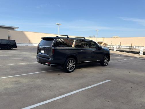 Blue 2021 Cadillac Escalade ESV Premium Luxury Platinum