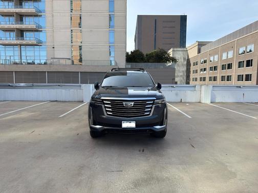 Blue 2021 Cadillac Escalade ESV Premium Luxury Platinum