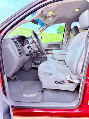 Red 2007 Dodge Ram 1500 SLT Quad Cab