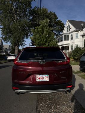 Red 2018 Honda CR-V Touring